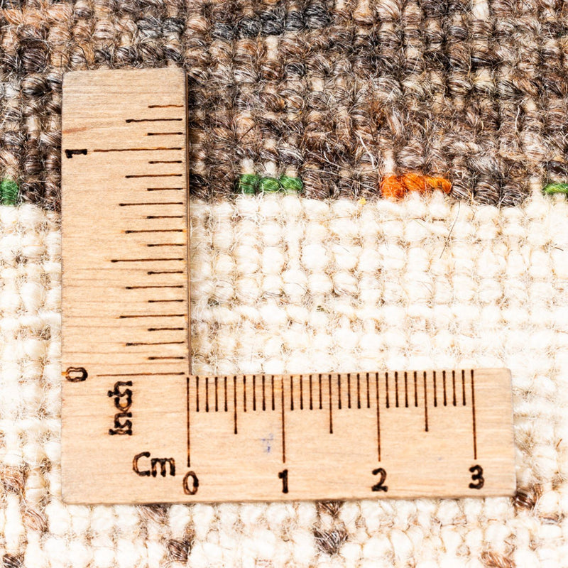 Dywan Gabbeh - Loribaft Perski - 165 x 128 cm - szary