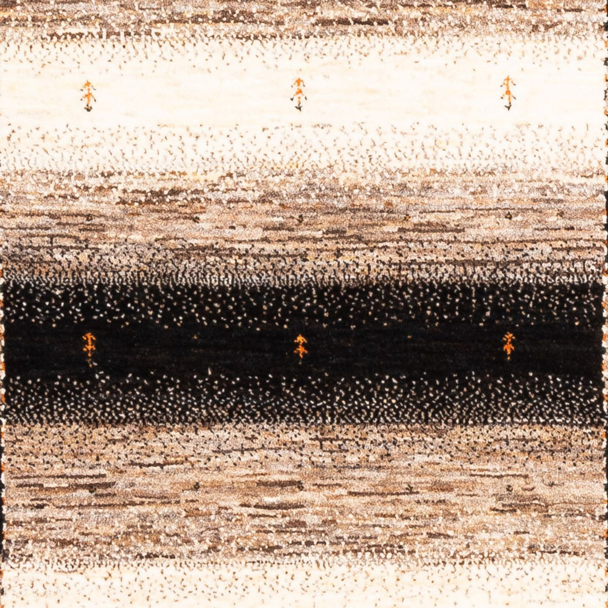 Dywan Gabbeh - Loribaft Perski - 195 x 124 cm - szary