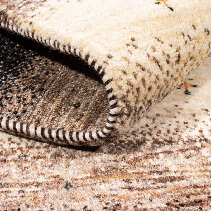 Dywan Gabbeh - Loribaft Perski - 195 x 124 cm - szary