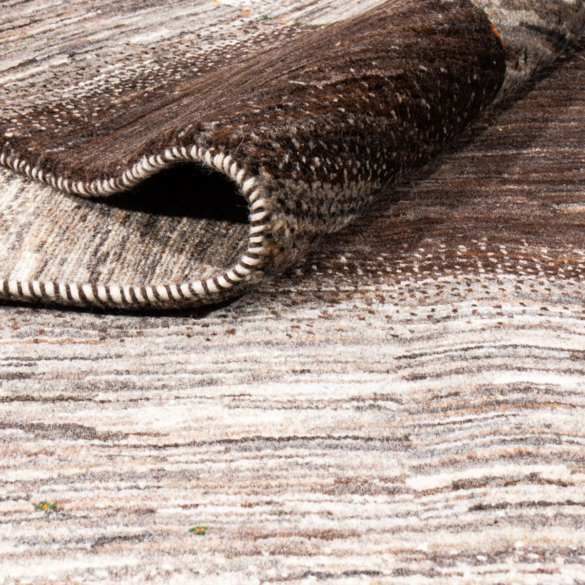 Dywan Gabbeh - Loribaft Perski - 297 x 221 cm - szary