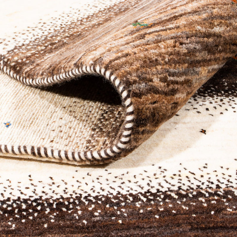 Dywan Gabbeh - Loribaft Perski - 257 x 221 cm - brązowy