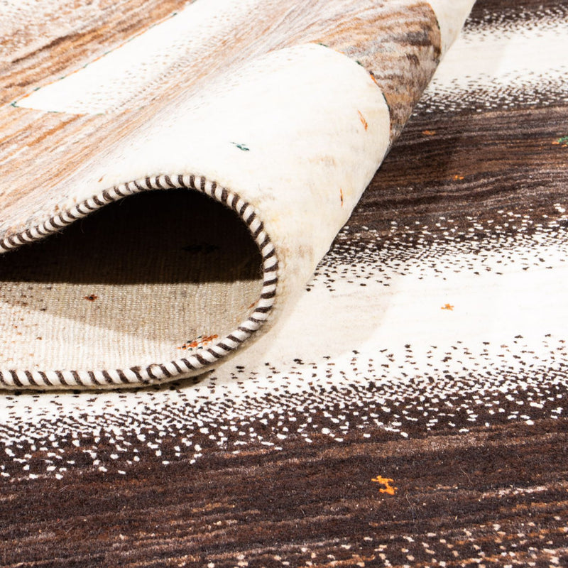 Dywan Gabbeh - Loribaft Perski - 298 x 215 cm - szary