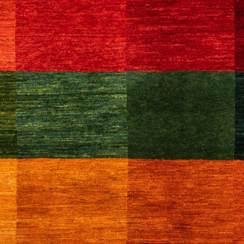 Dywan Gabbeh - Loribaft Perski - 184 x 132 cm - wielokolorowy