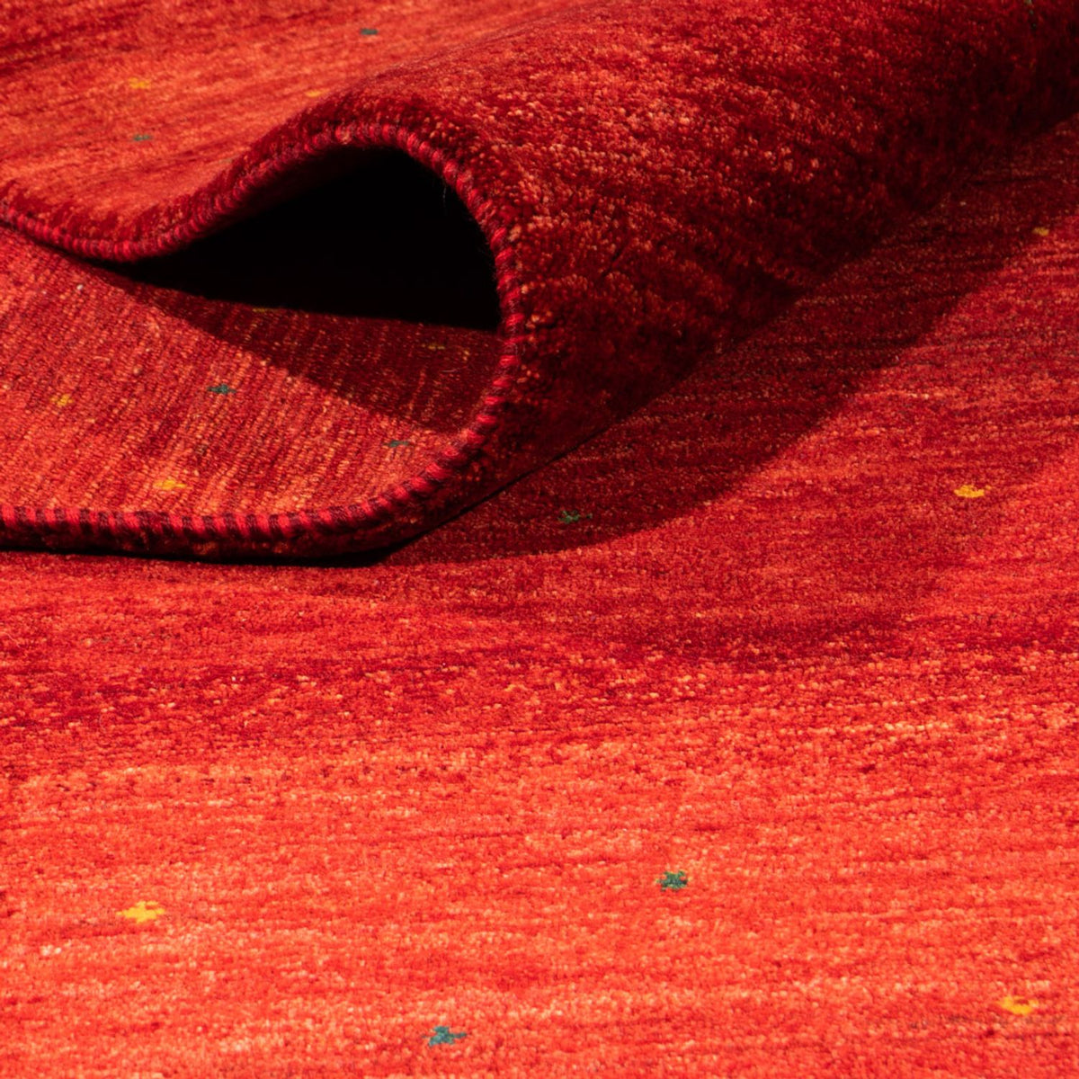 Dywan Gabbeh - Loribaft Perski - 300 x 221 cm - czerwony