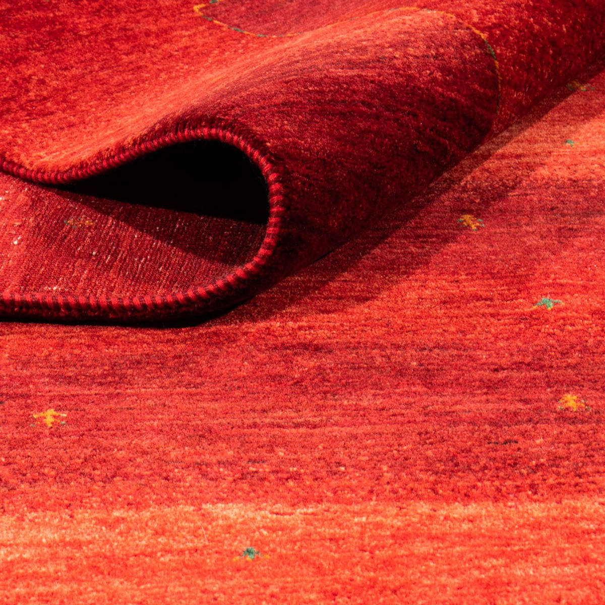 Dywan Gabbeh - Loribaft Perski - 303 x 210 cm - czerwony