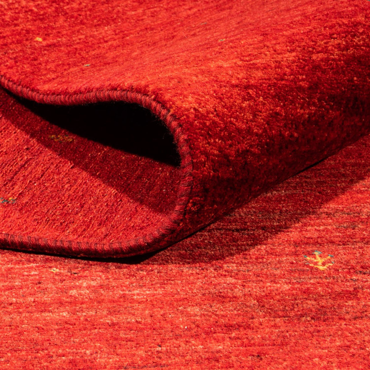 Dywan Gabbeh - Loribaft Perski - 298 x 198 cm - czerwony