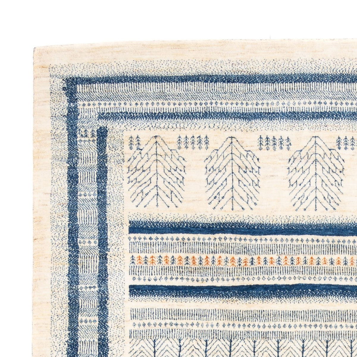 Dywan Gabbeh - Loribaft Perski - 308 x 226 cm - kremowy