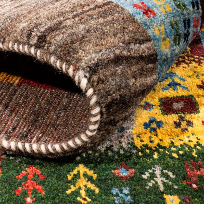 Dywan Gabbeh - Loribaft Perski - Royal - 188 x 109 cm - wielokolorowy