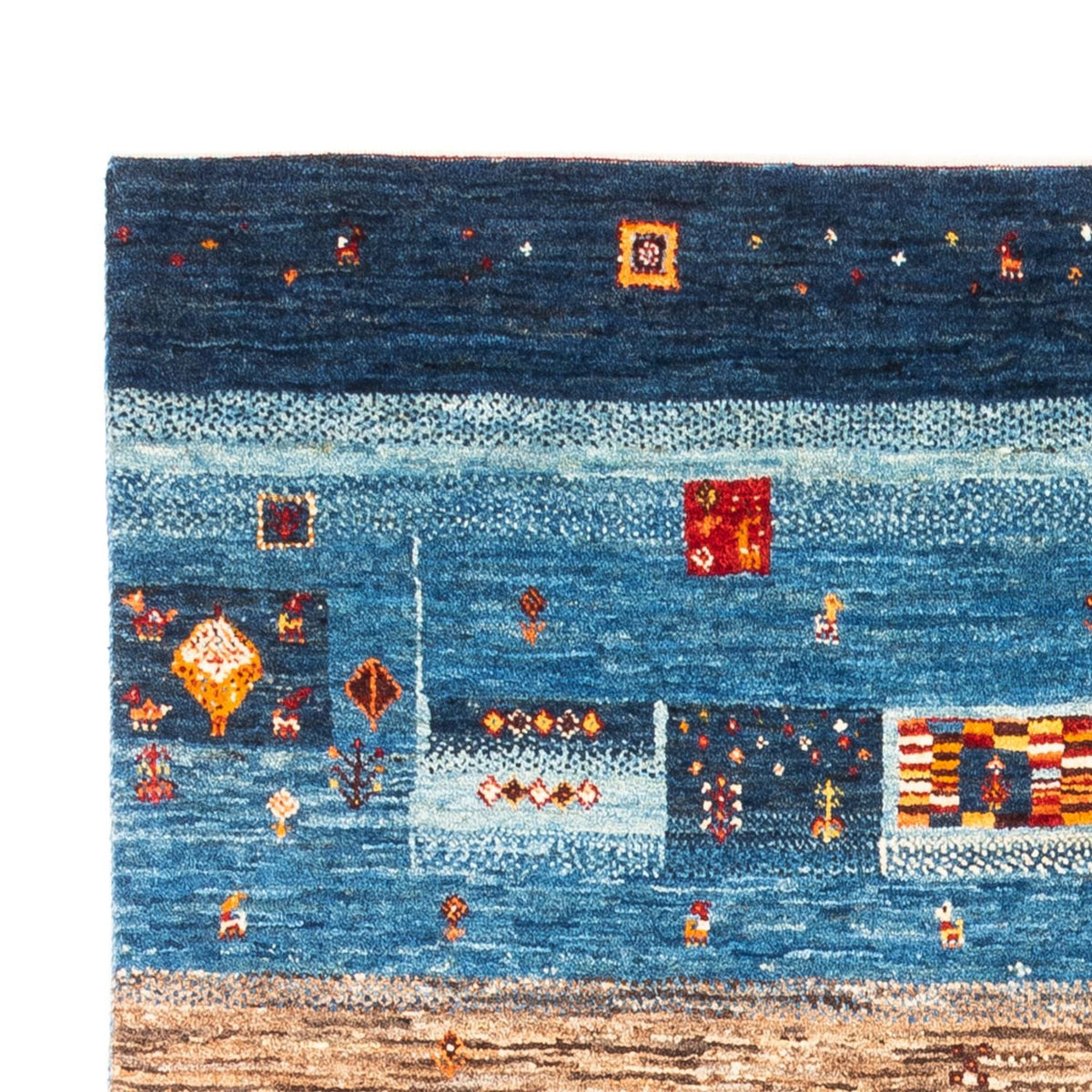 Loribaft Dywan 123x180cm - Perserteppich Wollteppich