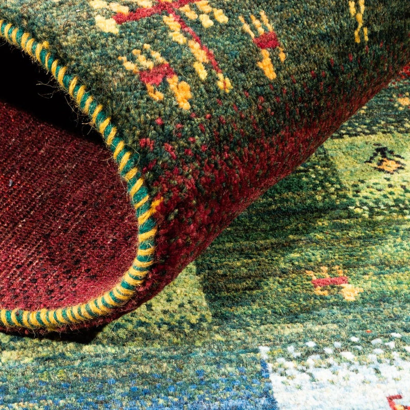 Gabbeh Teppich - Loribaft Perser - Royal - 181 x 122 cm - mehrfarbig