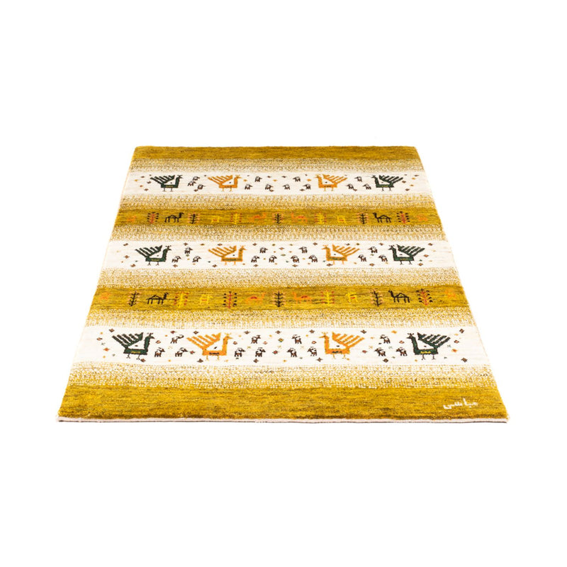 Dywan Gabbeh - Loribaft Perski - 128 x 82 cm - wielokolorowy