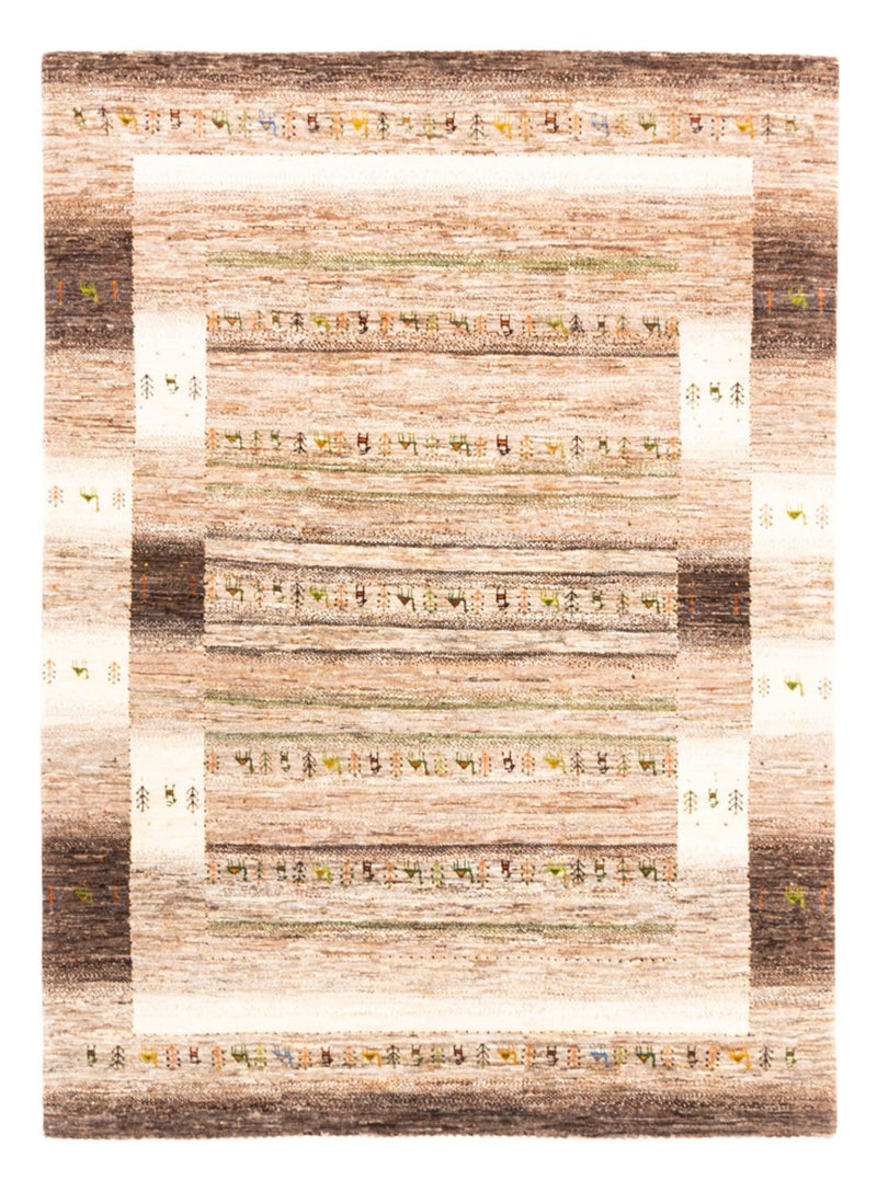 Dywan Gabbeh - Loribaft Perski - 231 x 175 cm - szary