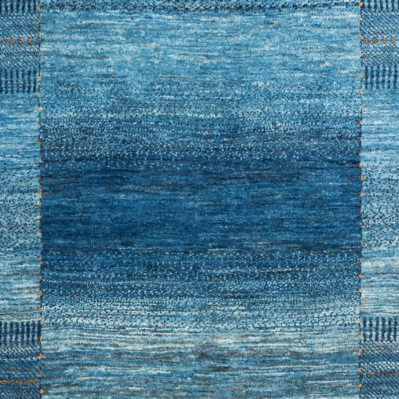 Dywan Gabbeh - Loribaft Perski - 183 x 126 cm - niebieski
