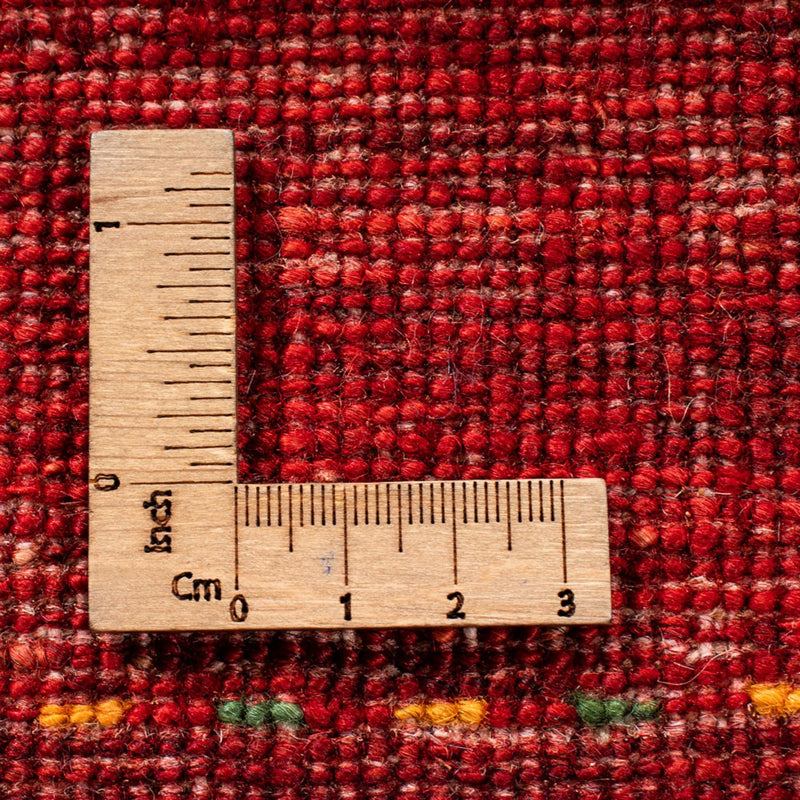 Dywan Gabbeh - Loribaft Perski - 279 x 219 cm - czerwony