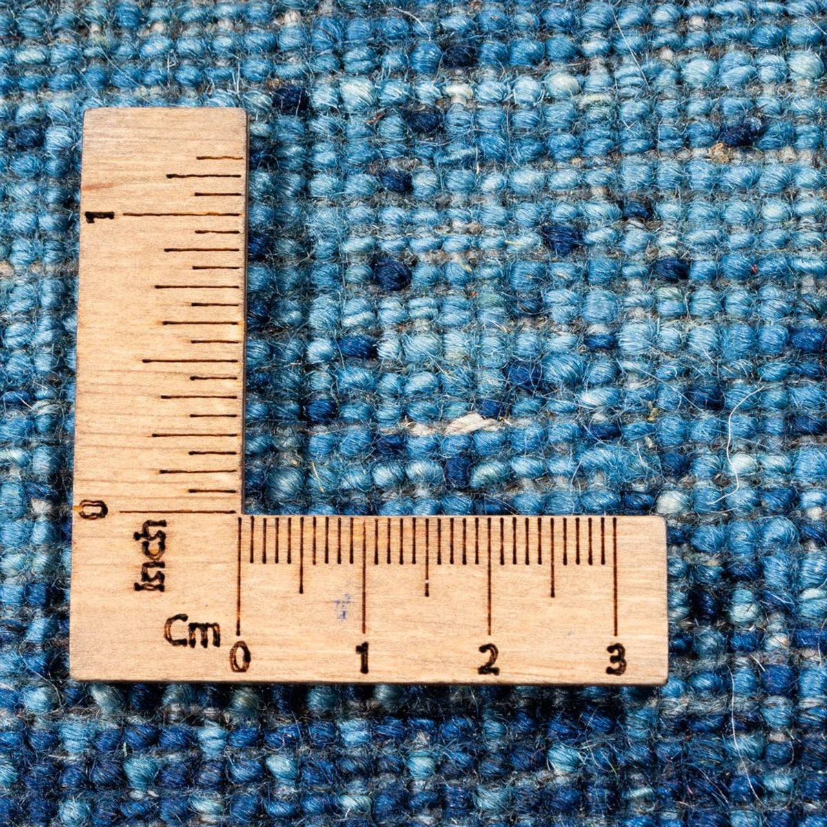 Dywan Gabbeh - Loribaft Perski - 244 x 178 cm - niebieski