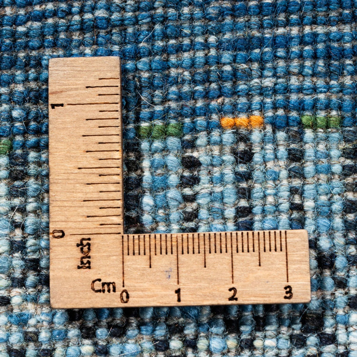 Dywan Gabbeh - Loribaft Perski - 288 x 197 cm - niebieski