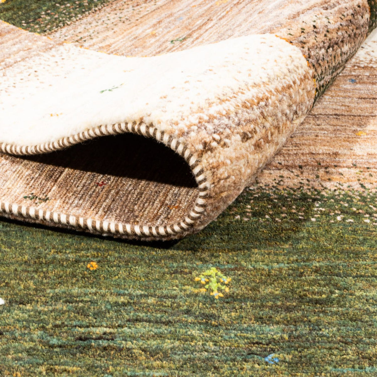 Dywan Gabbeh - Loribaft Perski - 228 x 179 cm - natura