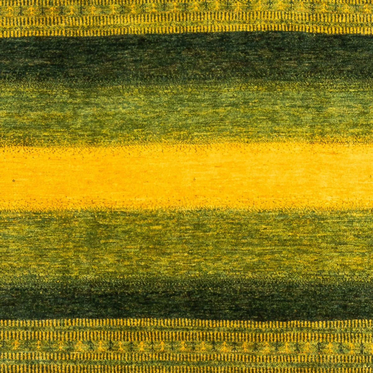 Dywan Gabbeh - Loribaft Perski - 298 x 216 cm - zielona