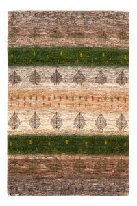 Dywan Gabbeh - Loribaft Perski - 174 x 117 cm - szary