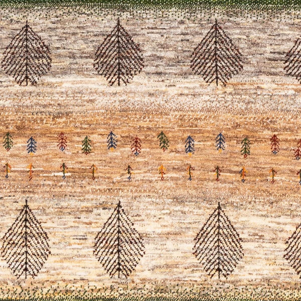 Dywan Gabbeh - Loribaft Perski - 174 x 117 cm - szary