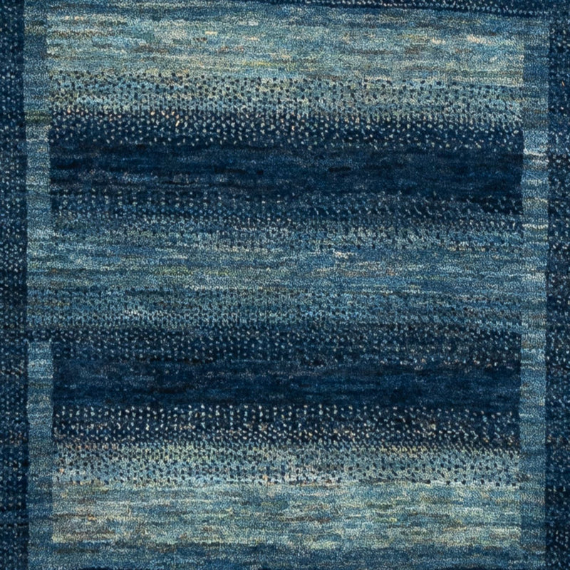 Dywan Gabbeh - Loribaft Perski - Royal - 180 x 123 cm - niebieski