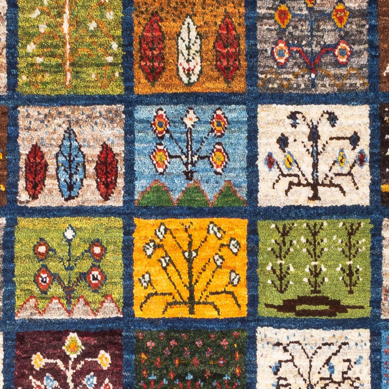 Dywan Gabbeh - Loribaft Perski - Royal - 132 x 86 cm - wielokolorowy