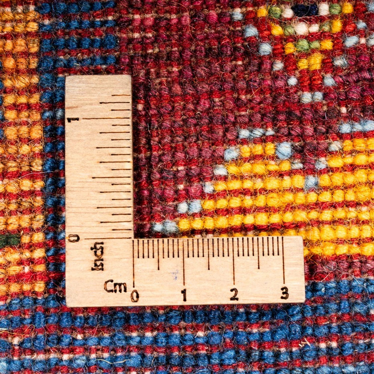 Dywan Gabbeh - Loribaft Perski - Royal - 132 x 86 cm - wielokolorowy