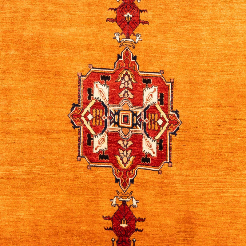 Dywan Gabbeh - Loribaft Perski - 300 x 210 cm - złoto