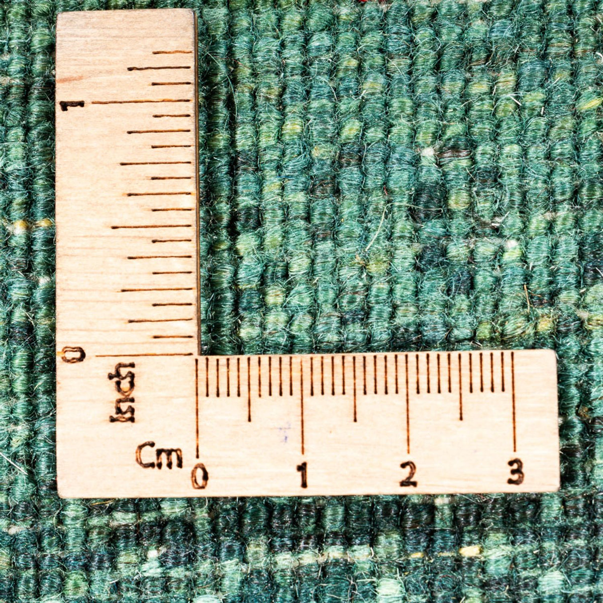 Dywan Gabbeh - Loribaft Perski - 145 x 100 cm - zielona