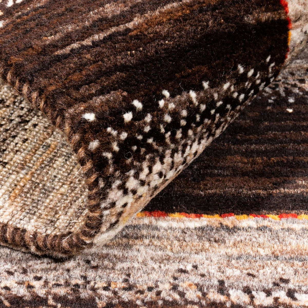 Dywan Gabbeh - Loribaft Perski - 122 x 88 cm - natura