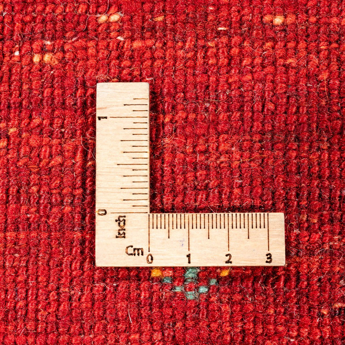 Dywan Gabbeh - Loribaft Perski - 125 x 85 cm - czerwony