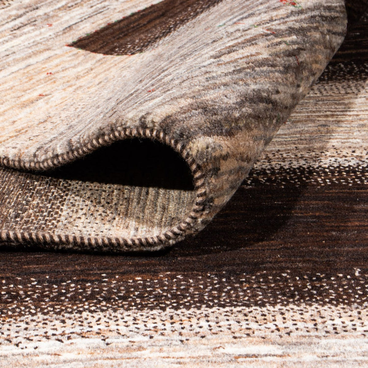 Dywan Gabbeh - Loribaft Perski - 311 x 208 cm - brązowy