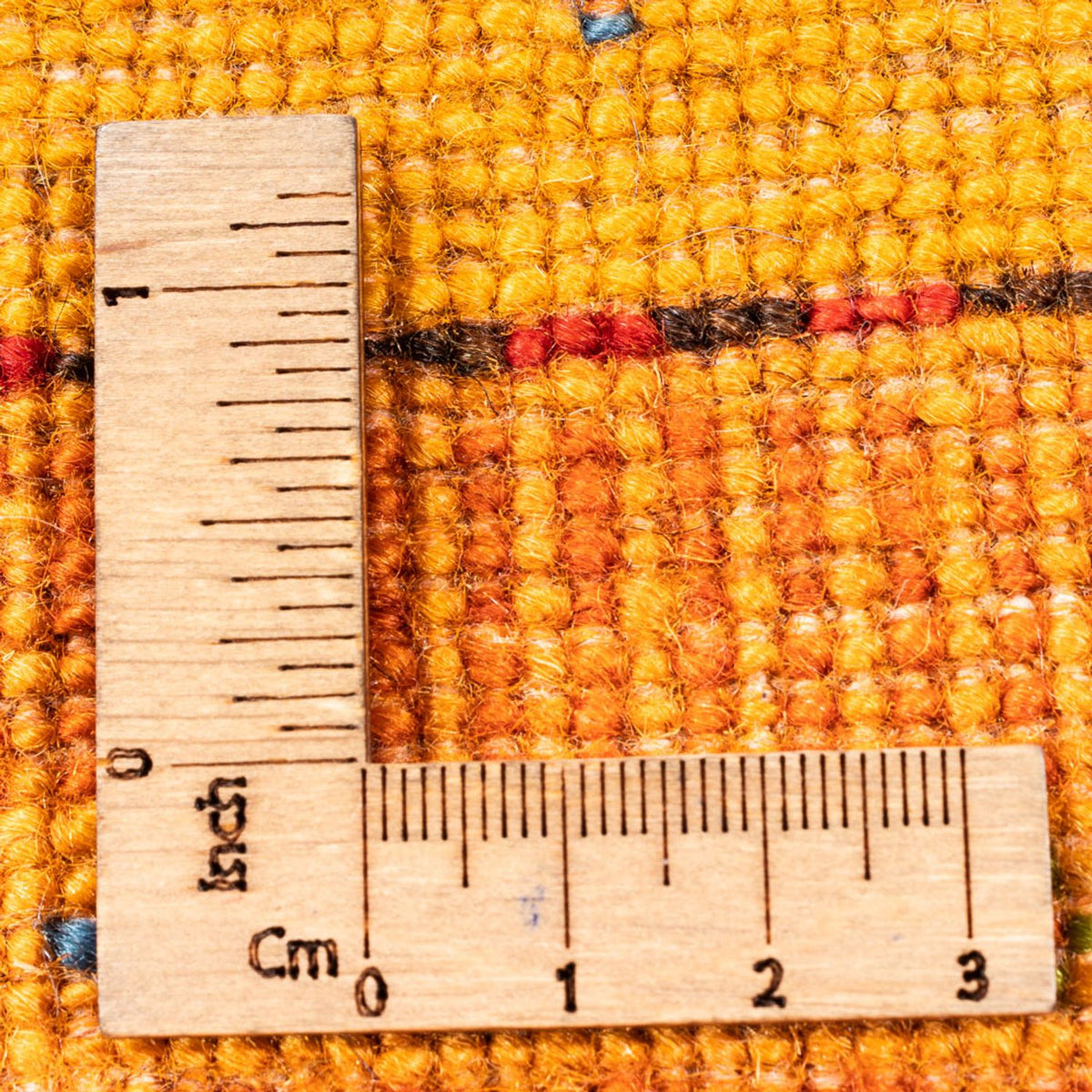 Dywan Gabbeh - Loribaft Perski - 200 x 154 cm - złoto