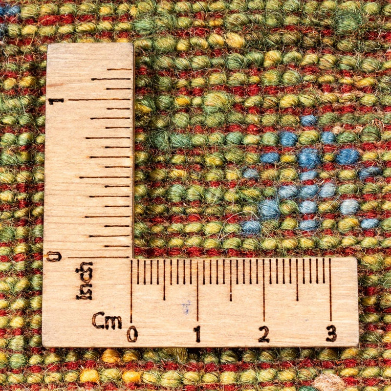 Dywan Gabbeh - Loribaft Perski - Royal - 196 x 148 cm - zielona