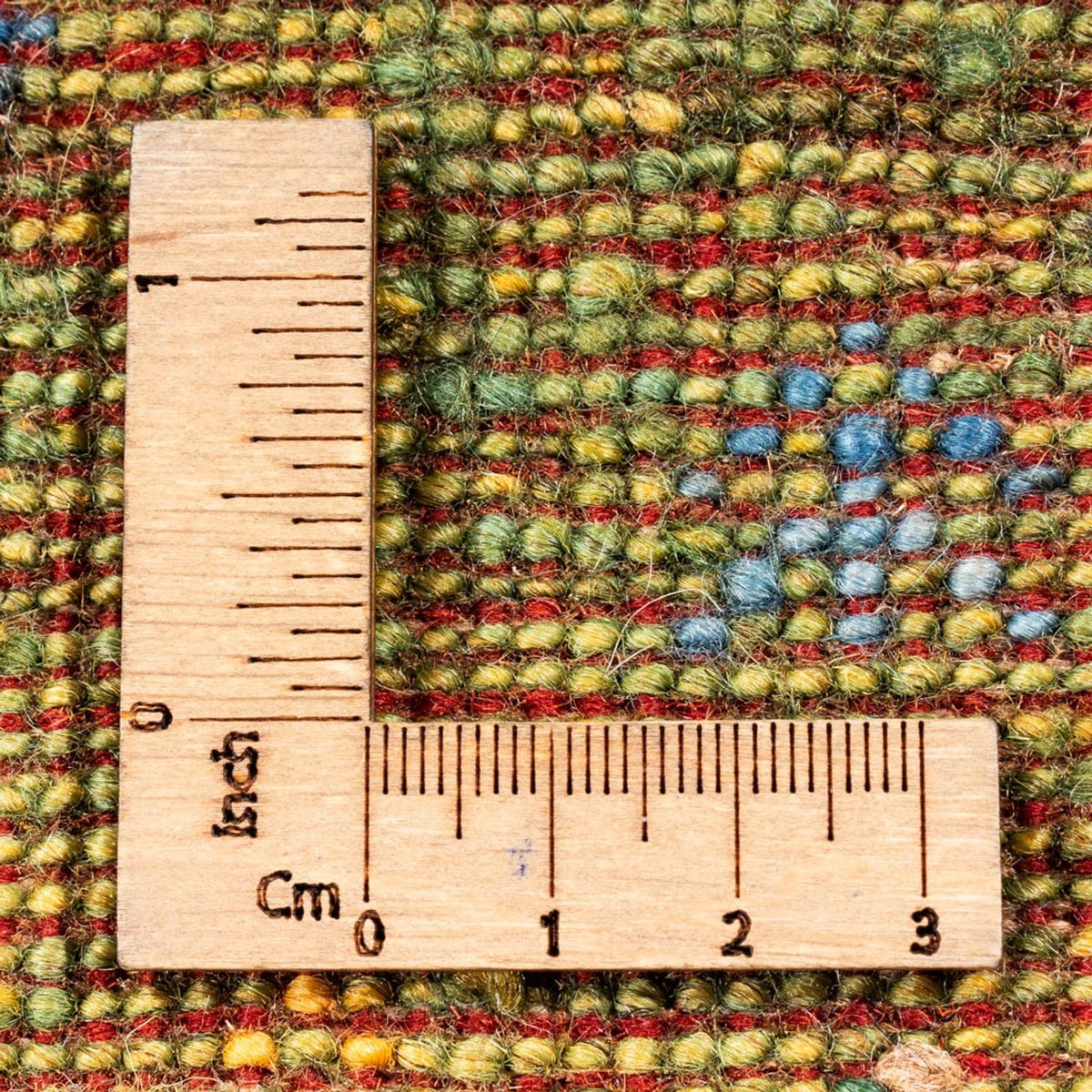 Dywan Gabbeh - Loribaft Perski - Royal - 196 x 148 cm - zielona