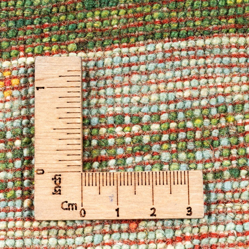 Dywan Gabbeh - Loribaft Perski - Royal - 220 x 152 cm - zielona