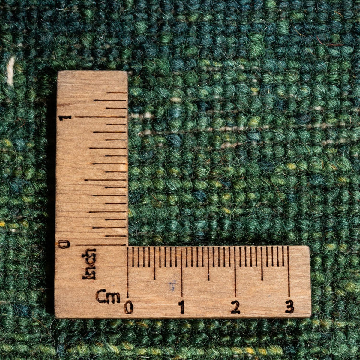 Dywan Gabbeh - Loribaft Perski - 191 x 152 cm - zielona