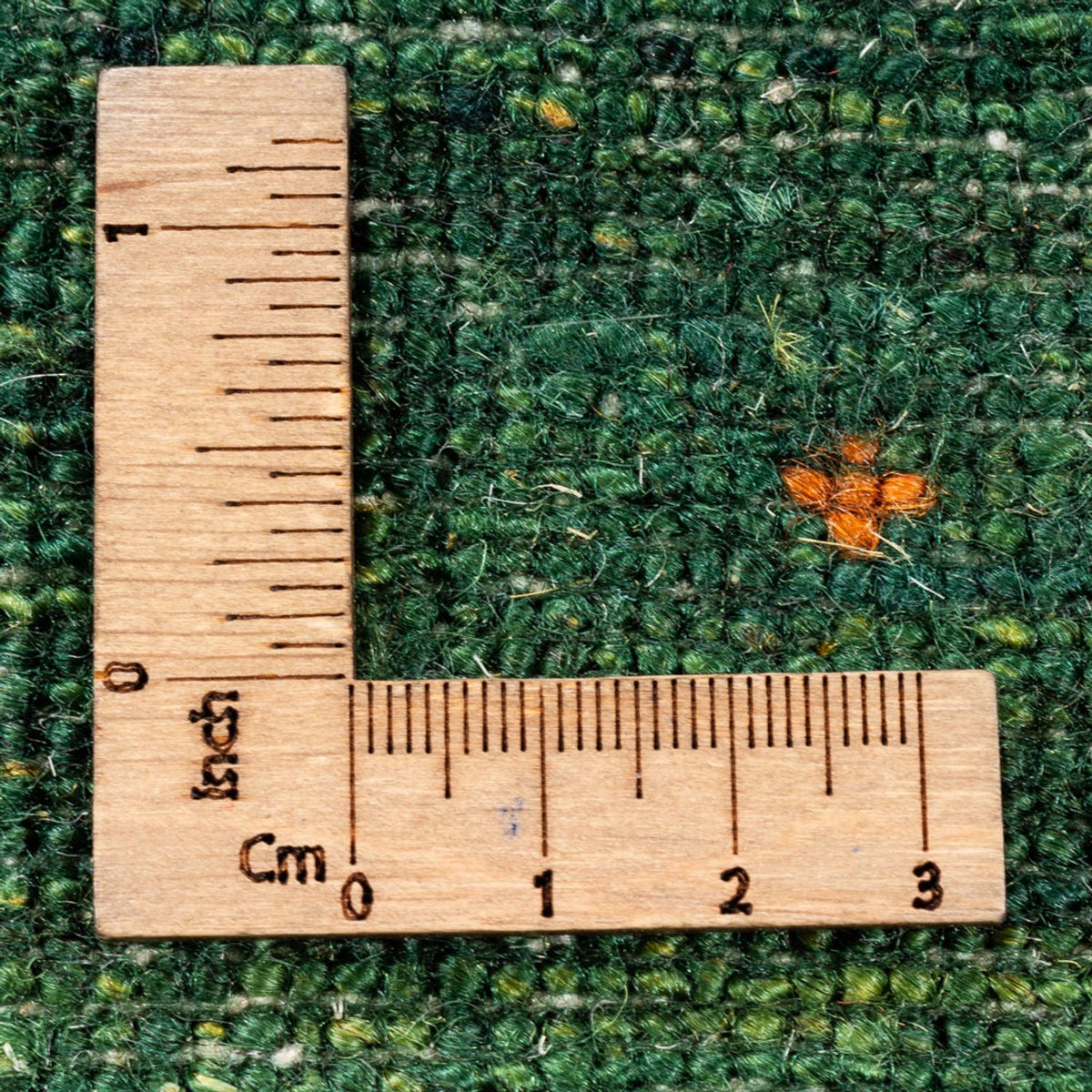 Dywan Gabbeh - Loribaft Perski - 184 x 154 cm - zielona