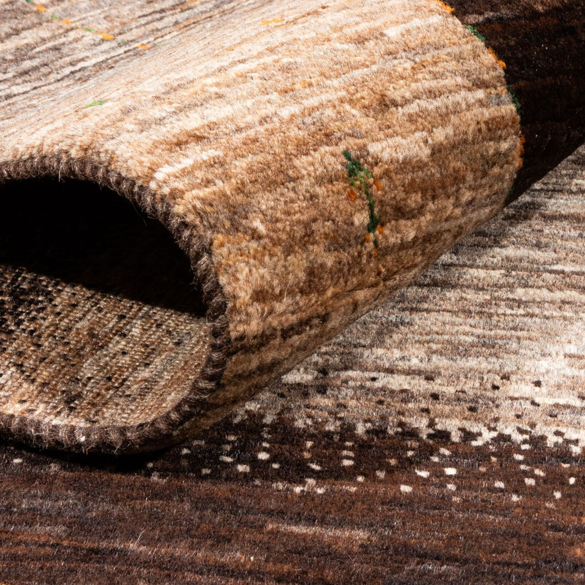 Dywan Gabbeh - Loribaft Perski - 203 x 145 cm - szary