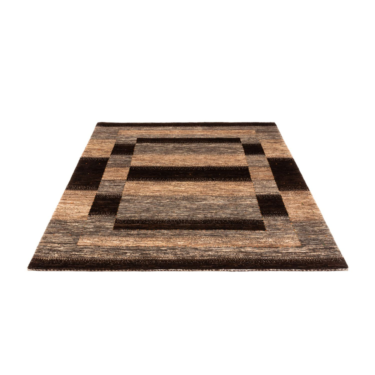 Dywan Gabbeh - Loribaft Perski - 203 x 145 cm - szary