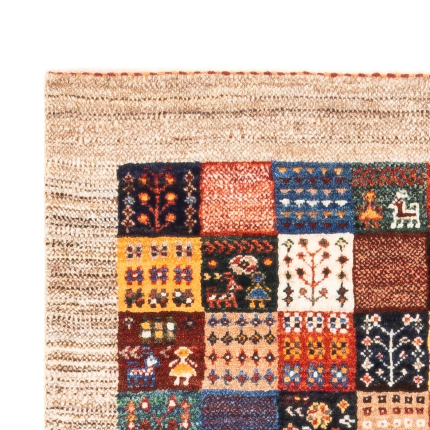 Loribaft Dywan 132x84cm - Perserteppich Wollteppich