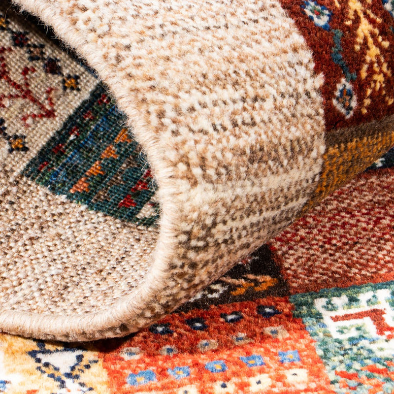 Dywan Gabbeh - Loribaft Perski - Royal - 132 x 84 cm - wielokolorowy