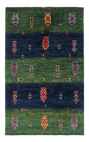 Dywan Gabbeh - Loribaft Perski - Royal - 133 x 83 cm - wielokolorowy