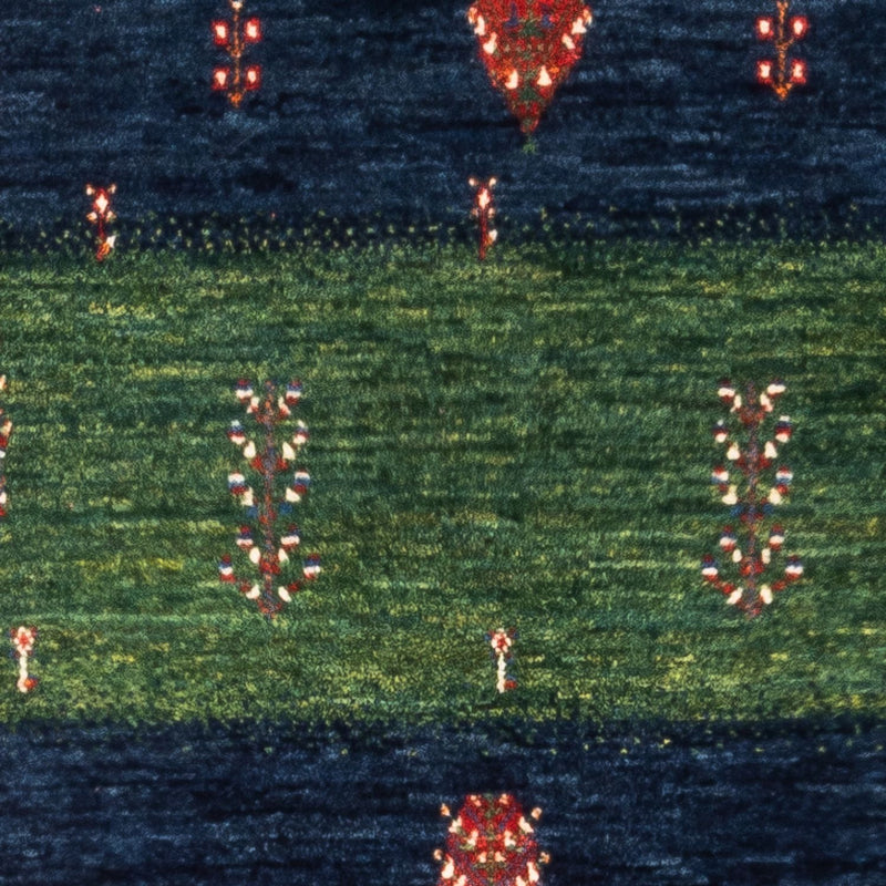 Dywan Gabbeh - Loribaft Perski - Royal - 133 x 83 cm - wielokolorowy