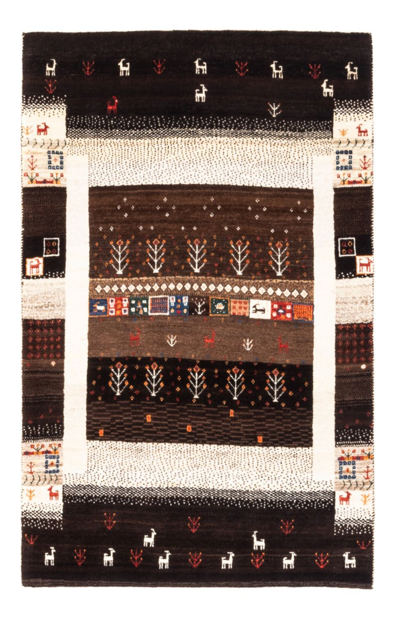 Dywan Gabbeh - Loribaft Perski - Royal - 130 x 86 cm - wielokolorowy