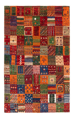 Dywan Gabbeh - Loribaft Perski - Royal - 137 x 88 cm - wielokolorowy