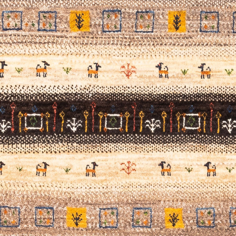 Dywan Gabbeh - Loribaft Perski - Royal - 135 x 87 cm - wielokolorowy