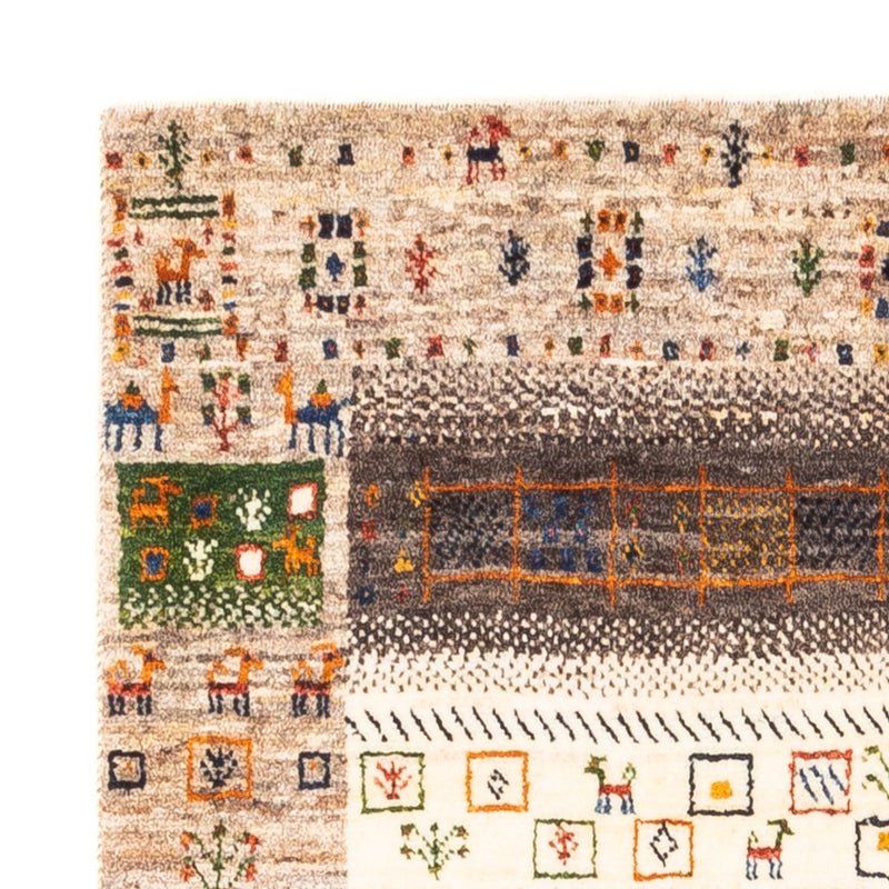 Dywan Gabbeh - Loribaft Perski - Royal - 135 x 87 cm - wielokolorowy