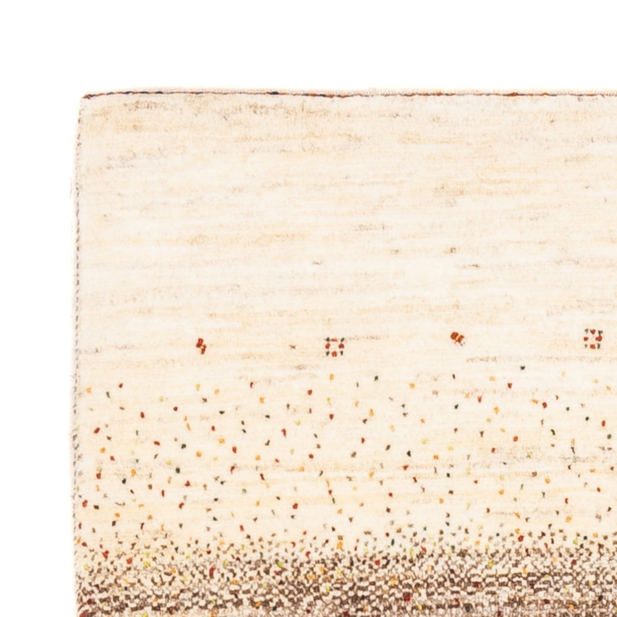 Dywan Gabbeh - Loribaft Perski - Royal - 121 x 82 cm - szary