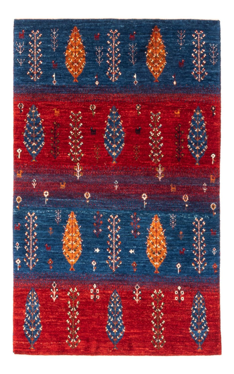 Dywan Gabbeh - Loribaft Perski - Royal - 130 x 82 cm - wielokolorowy